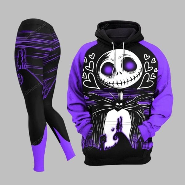 Purple Jack Skellington Combo Hoodie Leggings 2025 Halloween 1 1