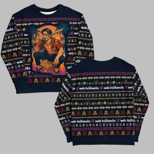 2025 Christmas Mele Kalilimala Ugly Christmas Sweater 1