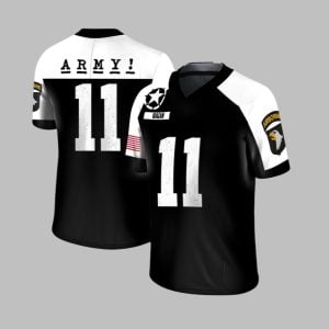 Army Black Knights 2025 Screaming Eagles Vapor Jersey 1 1