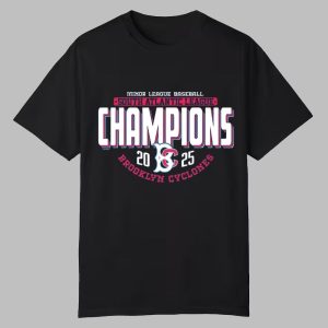 Brooklyn Cyclones South Atlantic League Champions Shirt 2025 Giveaway 0 0