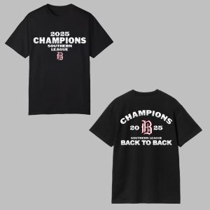 Birmingham Barons Champions 2025 Southern League Back To Back Shirt 0 0
