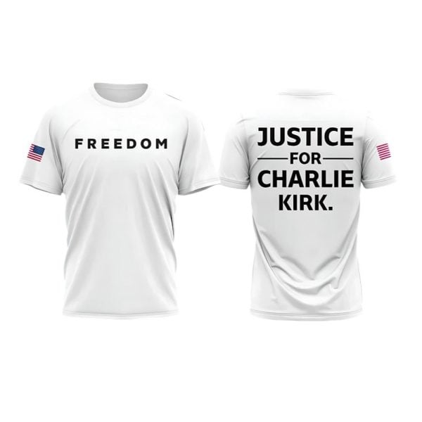 REEDOM Justice for Charlie Kirk Shirt 1 2