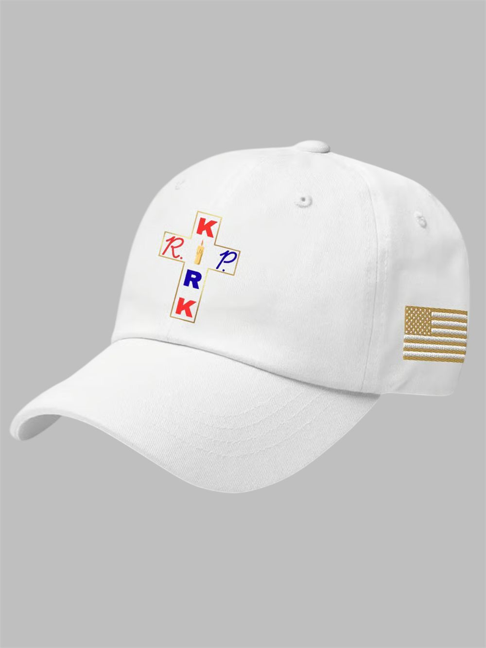 RIP Charlie Kirk Print Baseball Cap 1 RIP Charlie Kirk Print Baseball Cap 1