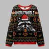 Raccoon Ungovernable Ugly Sweater 2025 Christmas 1