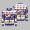 Ravens Santa They Not Like Us Ugly Christmas Sweater 1 1