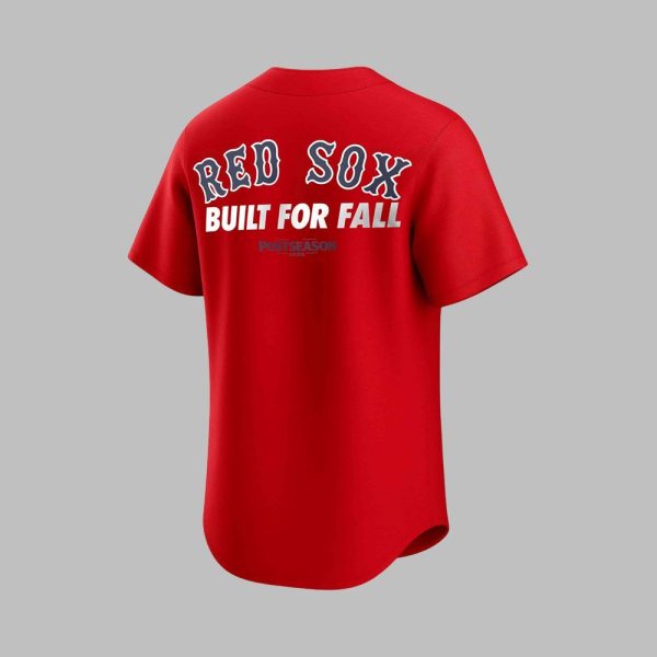 Red Sox 2025 October Baseball Built For Fall Jersey 2