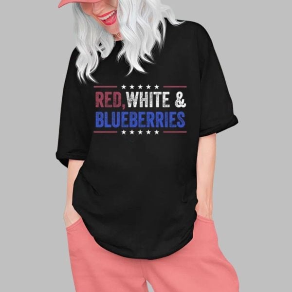 Red White And Blueberries Shirt 0 1