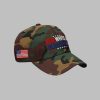 Red White and Blueberries Charlie Kirk Camo Hat 3