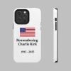 Remembering Charlie Kirk 1993 2025 Phone Case 1 1