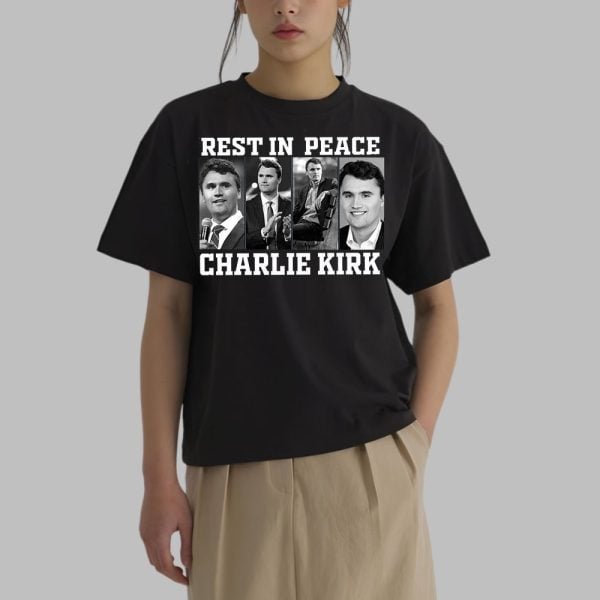 Rest In Peace for Charlie Kirk Shirt 0 1