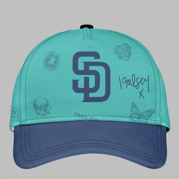 SD Padres Halsey Back to Badlands Tour 2025 Hat