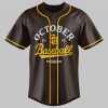 SD Padres October Baseball 2025 Jersey 2