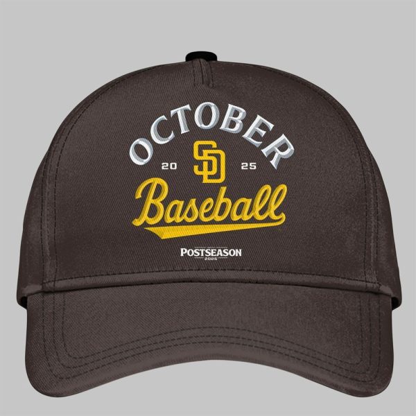 SD Padres October Baseball 2025 Jersey 4