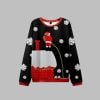 Santa Claus On The Roof Ugly Sweater 2025 Christmas 1