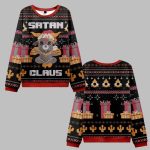 Satan Claus Ugly Sweater 2025 Christmas
