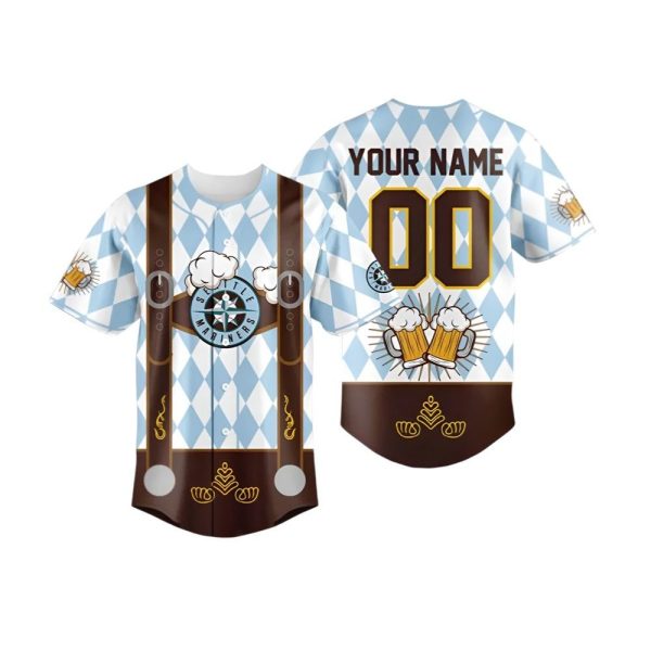 Seattle Mariners Oktoberfest 2025 Jersey 1 2
