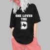 She loves the D Texas Map Shirt 0 1