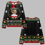 Snitches Get Stitches Vintage Ugly Sweater 2025 Christmas