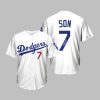 Son Heung min Los Angeles Dodgers Jersey 2025 1 1