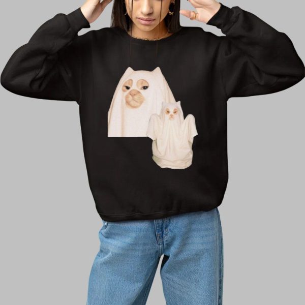 Spooky Cat Halloween Shirt 1 1