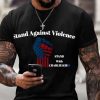 Stand Against Violence Stand With Charlie Kirk Shirt 2