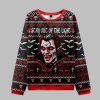Stay Out Of The Light Blood Ugly Sweater 2025 Christmas 1