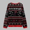 Stay Out Of The Light Blood Ugly Sweater 2025 Christmas 2