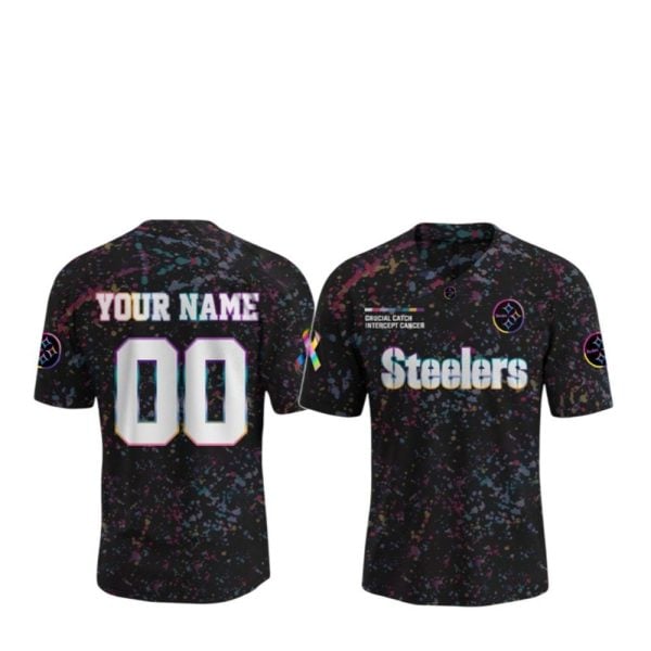 Steelers Crucial Catch Intercept Cancer 2025 Jersey 1 2