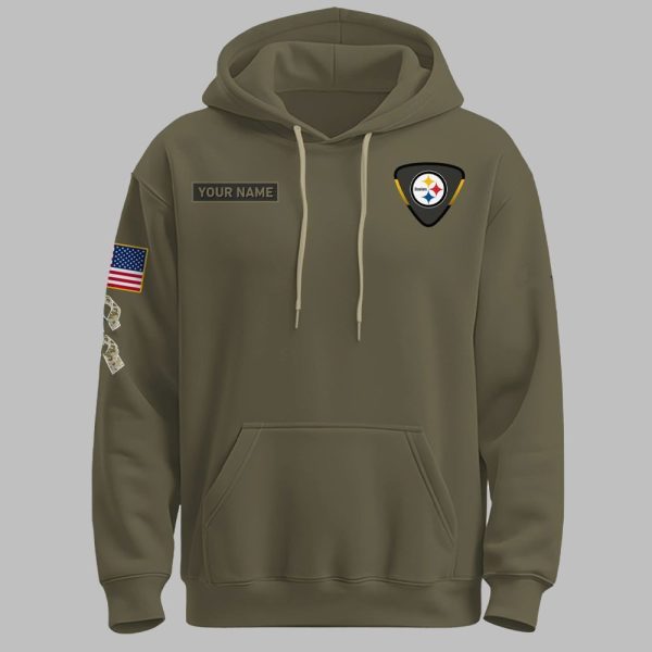 Steelers Salute to Service 2025 Hoodie 1