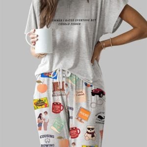 Summer I Turned Pretty Casual Pajama Set 1