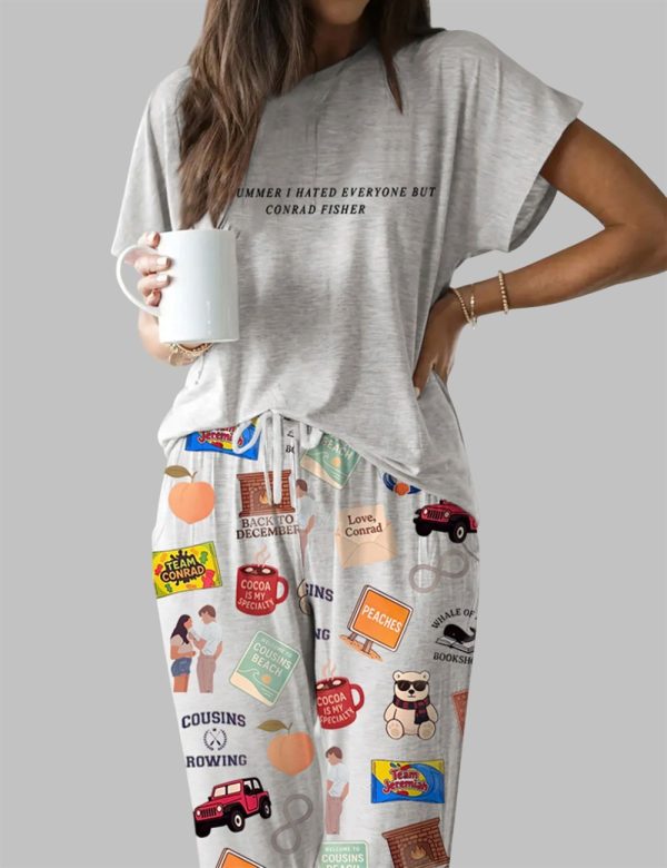 Summer I Turned Pretty Casual Pajama Set 1