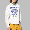 Support The Brvae Honort The Fallen Back The Blue Shirt 2 1