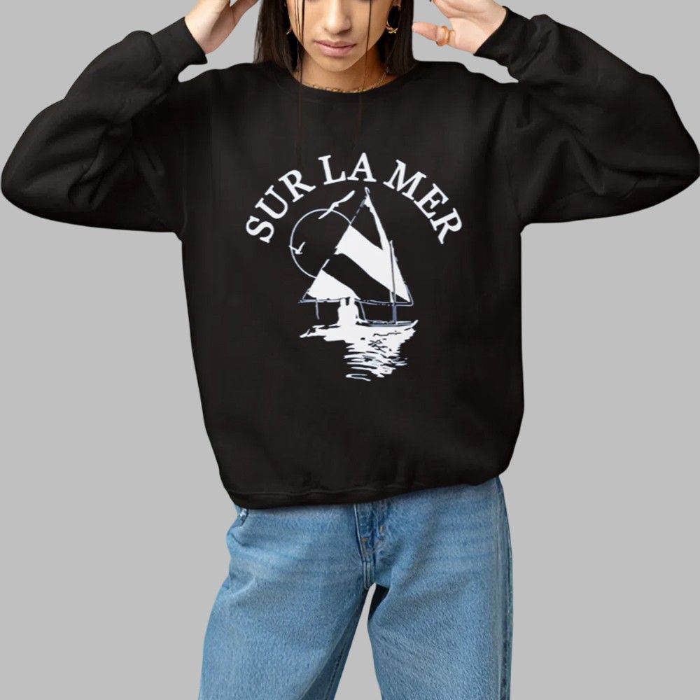 Sur La Mer Sailboat Shirt 3 Sur La Mer Sailboat Shirt 1 1