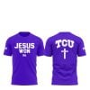 TCU Horned Frogs Jesus Won Shirt 1 2