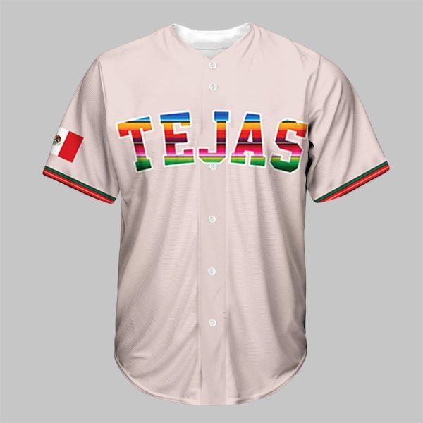 Texas Rangers Mexican Heritage Celebration 2025 Jersey 2