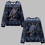 The Man The Moth The Legend Ugly Sweater 2025 Christmas
