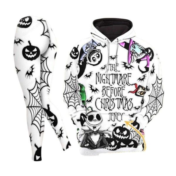 The Nightmare Before Christmas Combo Hoodie Leggings 2025 Halloween 1 2