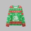 The Zero Of Fucks Tarot Ugly Christmas Sweater 1