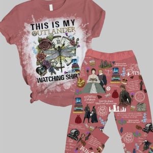 This Is My Outlander Watching Shirt Casual Pajama Set 1