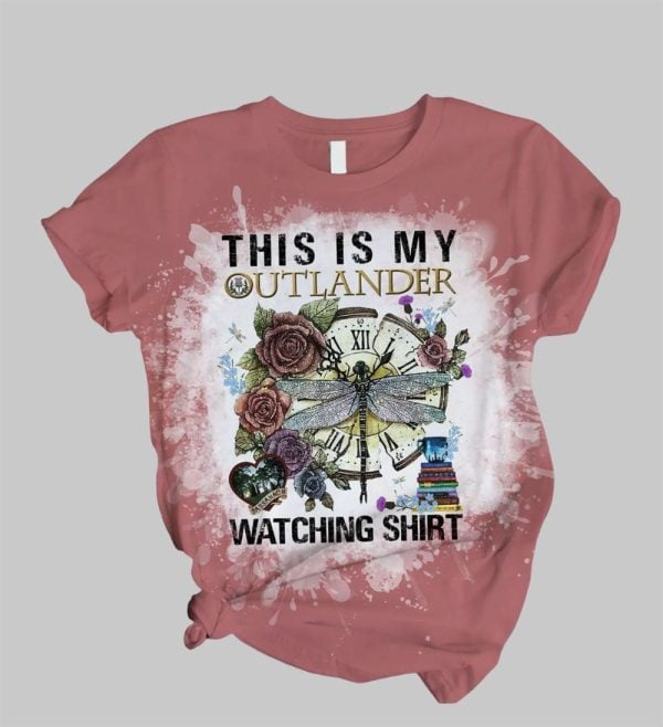 This Is My Outlander Watching Shirt Casual Pajama Set 2