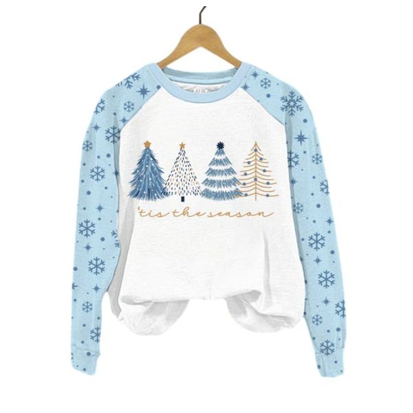 Tis The Season Christmas Tree Sweatshirt 2025 Christmas 1 2