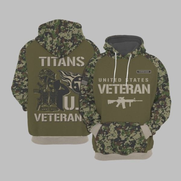 Titans Happy Veterans Day Night Game 2025 Hoodie