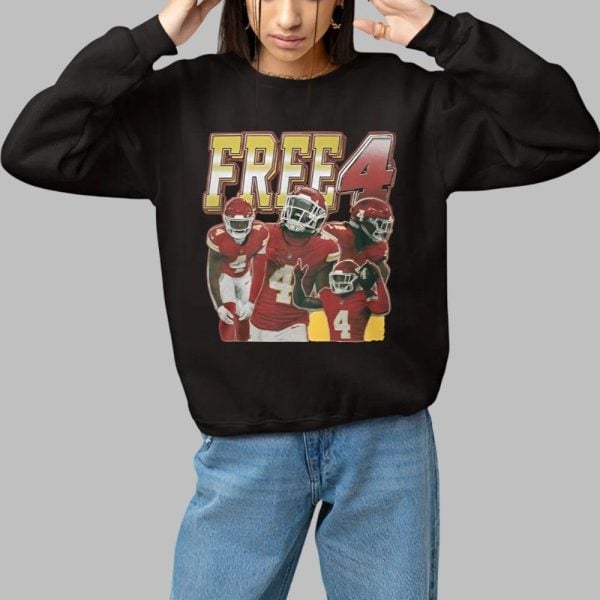Travis Kelce Free 4 Rashee Rice Shirt 1 1