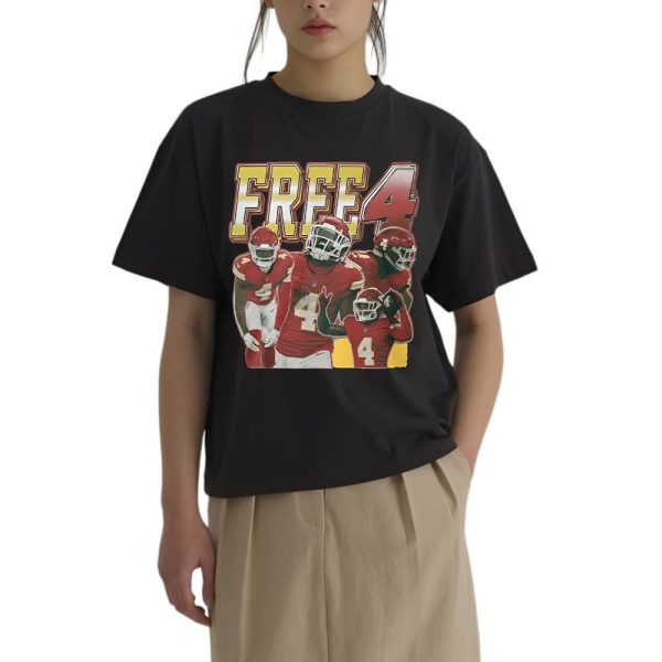 Travis Kelce Rashee Rice Free 4 Shirt 2 0