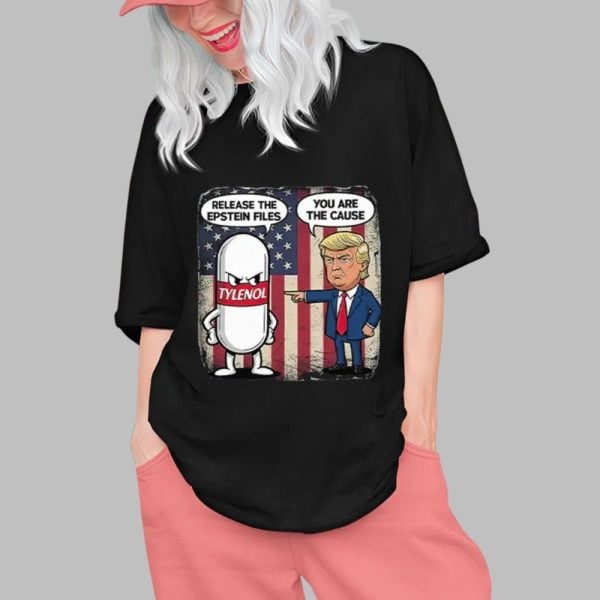 Tylenol Release The Epstein Files Trump Shirt 0 0 2