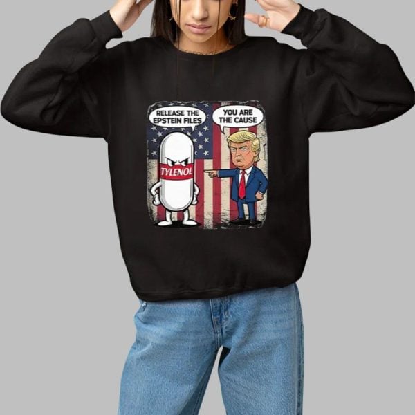Tylenol Release The Epstein Files Trump Shirt 0 0 3
