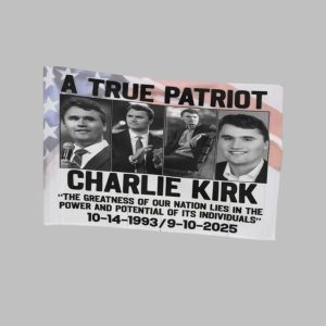 MK Charlie Kirk A True Patriot 1993 2025 Flag 1 1