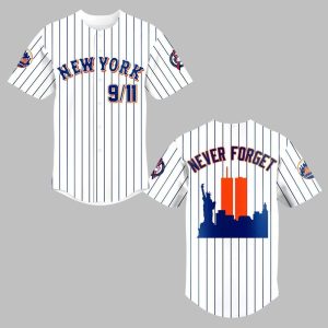 2025 NY Mets Never Forget 9 11 Jersey 0