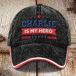 Unisex Is My Hero Print Baseball Cap