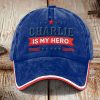 Unisex Is My Hero Print Baseball Cap 3